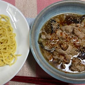 ゆっこの作ってみた!投稿(【豚バラなすの旨辛つけ麺】忙しい日のお昼ご飯にも◎)