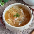 超簡単♩我が家のオニオンコンソメスープ