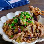 下味冷凍もOK！豚こまと茄子のコク旨炒め