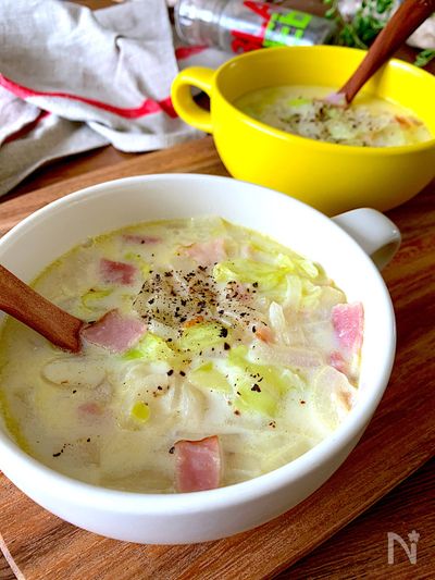 おいしさ染みる 時短簡単 まろやか豆乳スープ By おねこ レシピサイト Nadia ナディア プロの料理家のおいしいレシピ