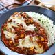 【鶏ひき肉とコーンのチーズキーマカレー】トマト缶で無水カレー