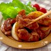 醤油麹だれがとろりと絡む♩こんがり玉ねぎとトンテキの工程7
