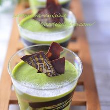ふんわりとろける♡抹茶チョコのティラミスムース♡