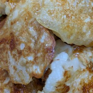 まきの作ってみた!投稿(【長いもれんこんゴロッと焼き】シャキッもっちり♡チーズで濃厚)