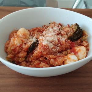 ゆの作ってみた!投稿(冷やご飯復活！【レンジで濃厚トマトリゾット】)