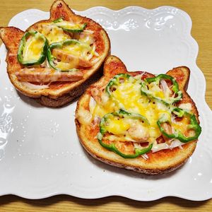 ナムディの作ってみた!投稿(究極のピザトースト)