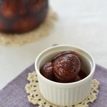 栗の渋皮煮・白ワイン風味