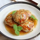 鶏むねハンバーグ《食べ応えバッチリ！低糖質♪》