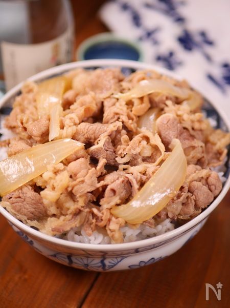 牛丼屋の味をお家で作って😋特盛にして食べた～い☆🤩☆