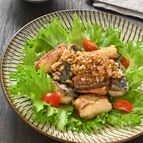 さっぱりねぎだれが旨い！さばの油淋魚