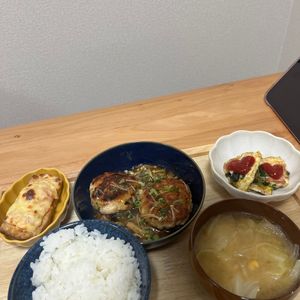 お腹空いたねこの作ってみた!投稿(『鶏つくね 中華風甘酢あん』はんぺんとえのきでふわしゅわ♡)