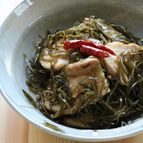 豚ばら肉と昆布の炒め物
