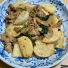 kamochiの作ってみた!投稿(かぶと豚こまのガリバタ旨ぽん炒め)