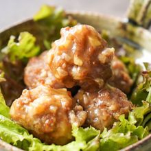 山芋のオイスター肉団子