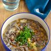 【サンータン風蕎麦】酸っぱ辛さが後をひく美味しさ♪