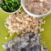 【蓮根とたたき海老のチーズ焼き】超簡単！食感も楽しめる♪の下準備
