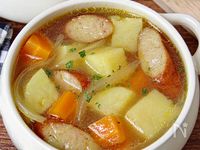 ピリッとスパイシー♪たっぷり野菜のカレースープ