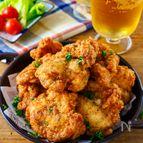 【ザクザク衣☆本当は秘密♡】鶏むね肉の簡単フライドチキン