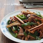 下処理・味付け不要！いかの一夜干しとピーマンの炒め物