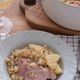 豚肉とざく切りキャベツのシュークルート風