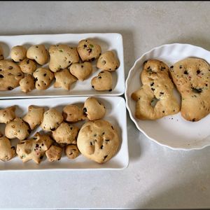 sayuの作ってみた!投稿(ホットケーキミックスで簡単！チョコチップクッキー)