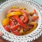 こんな食べ方あったんだ！【パプリカの中華あえ】