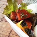 お弁当に〜コロコロスパムのてりやき〜
