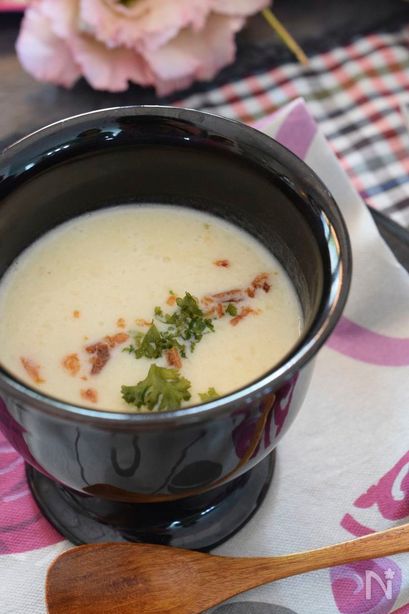 新玉ねぎのポタージュ