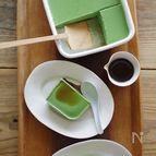 お豆腐の抹茶ババロア