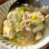 材料3つ！10分でぽかぽか♪【とろふわ豆腐の豚ねぎスープ】の工程7