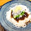 こまりこ😃の作ってみた!投稿(ヘルシーでお腹にもたまる♡やみつきもずく入りしらす素麺)