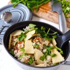 セリたっぷり！たけのこご飯【麺つゆで簡単】