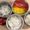 豚玉ねぎの甘辛冷やし中華！の下準備