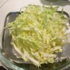 困ったときの付け合わせに！ザワークラウト風キャベツマリネの下準備