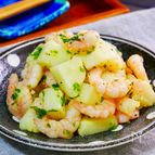えびぷりっ×じゃがほくっ！レモン香るシンプルサラダ