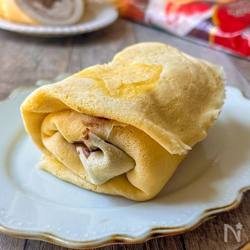 話題の！チョコバナナタオルケーキ