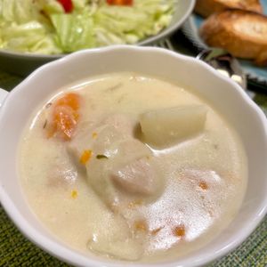 みっさキッチンの作ってみた!投稿(ルウ不使用!【クリームシチュー】のレシピ)
