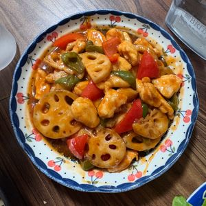 ぽんえりの作ってみた!投稿(【鶏むね肉とレンコンの酢鶏】)