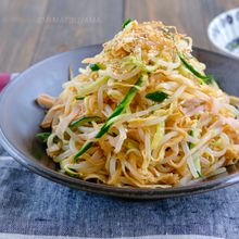 切干大根ともやしの中華風サラダ