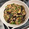 【茄子とニラの中華そぼろあん】ご飯にのせても美味しい!の工程4