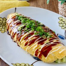 チーズ入りとん平焼き＊おひとりさまサイズ