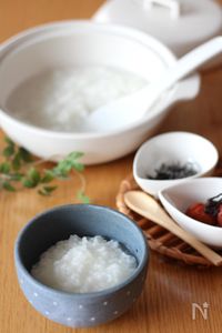 【基本の和食】基本のお粥の作り方