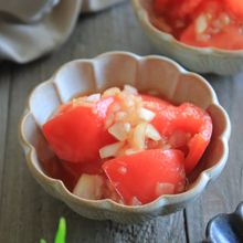 やみつき！こく旨トマトのさっぱりマリネ