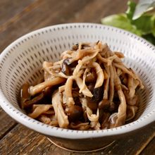 冷蔵庫にあると便利【きのこのつくだ煮】簡単◎節約◎食材ひとつ