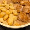 美味しすぎる…！！【じゃがいもと鶏肉のカレーマヨ和え】の工程3