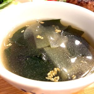 1032950の作ってみた!投稿(【大根とわかめのごま中華スープ】5分煮るだけ♪)