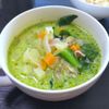 マイケルの作ってみた!投稿(味付け1つ《野菜たっぷり♡豆乳バジルチャウダー》)