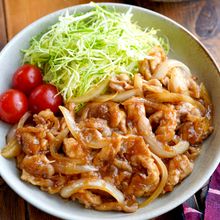 【絶品濃厚だれ豚肉の生姜焼き】旨みたっぷり♪ご飯が進む☆