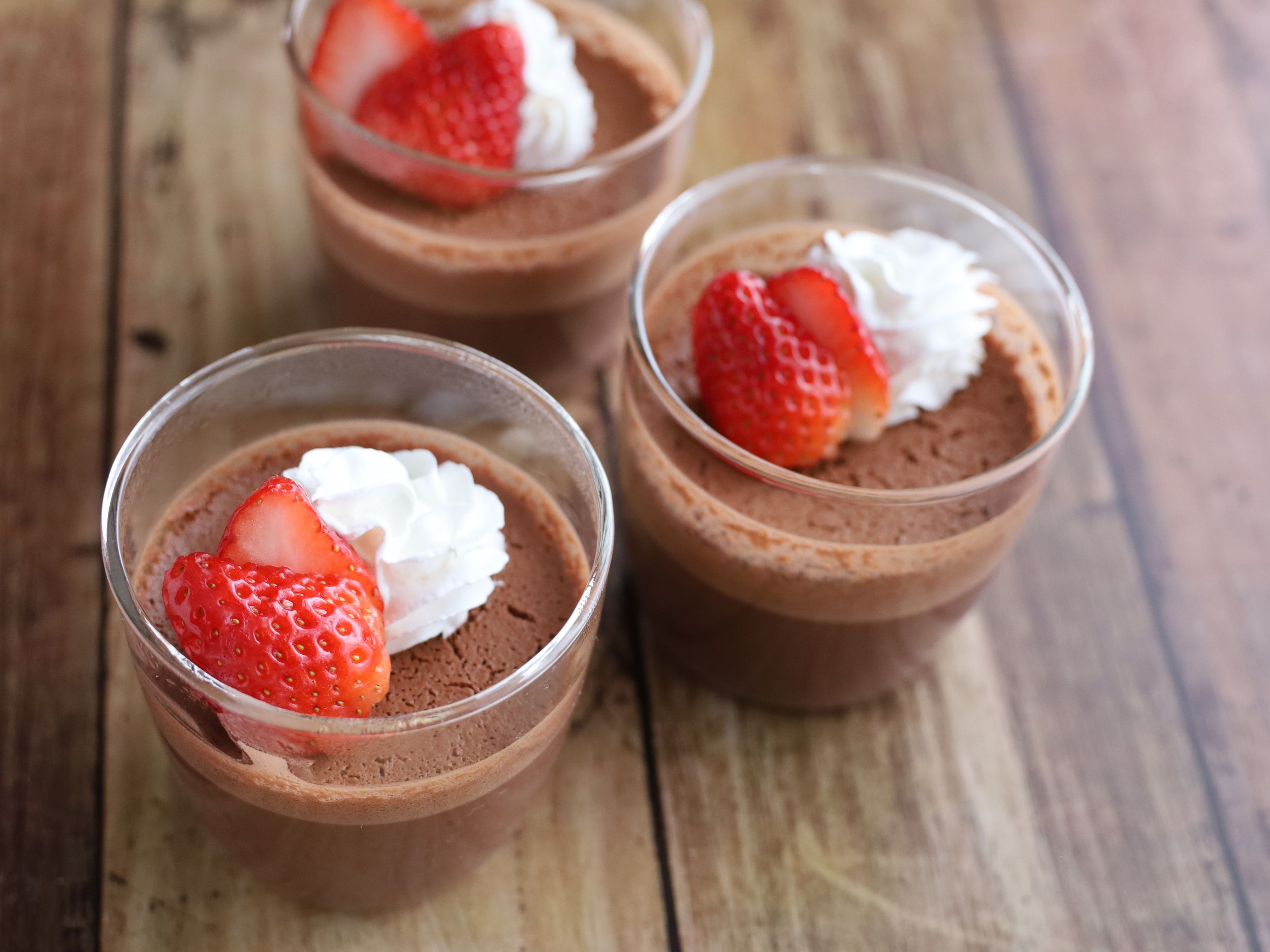 材料3つ！マシュマロとレンジで超簡単☆チョコレートムース | レシピ