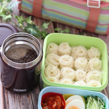 スープジャーで美味しいランチを 冷麺風そうめん By ともきーた 伊藤 智子 レシピサイト Nadia ナディア プロの料理家のおいしいレシピ